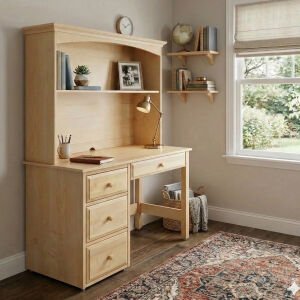 Çalışma Masası Raflı