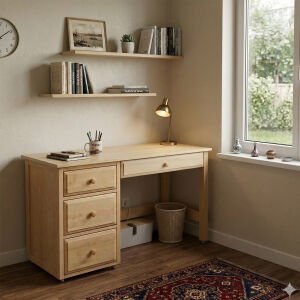 Çalışma Masasi 3 Çekmeceli