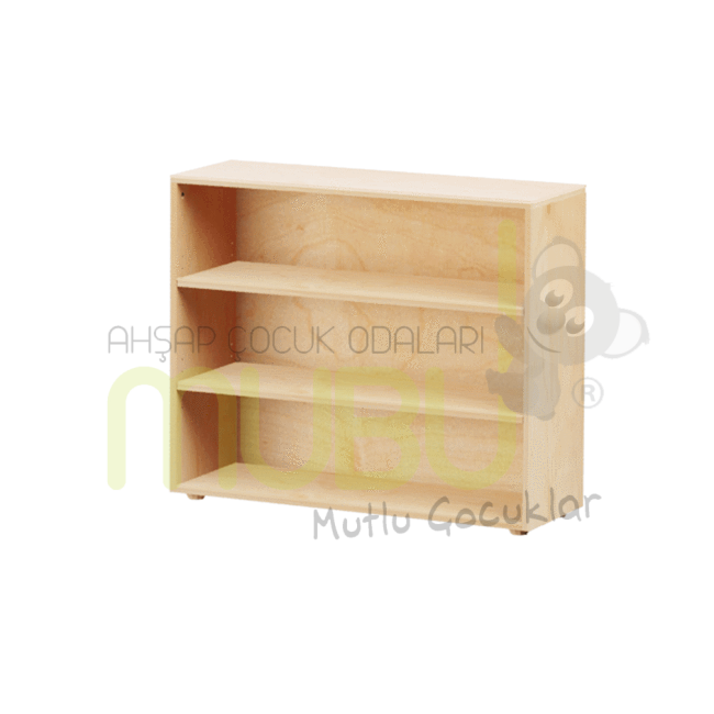 Loft 3 Gözlü Kitaplık